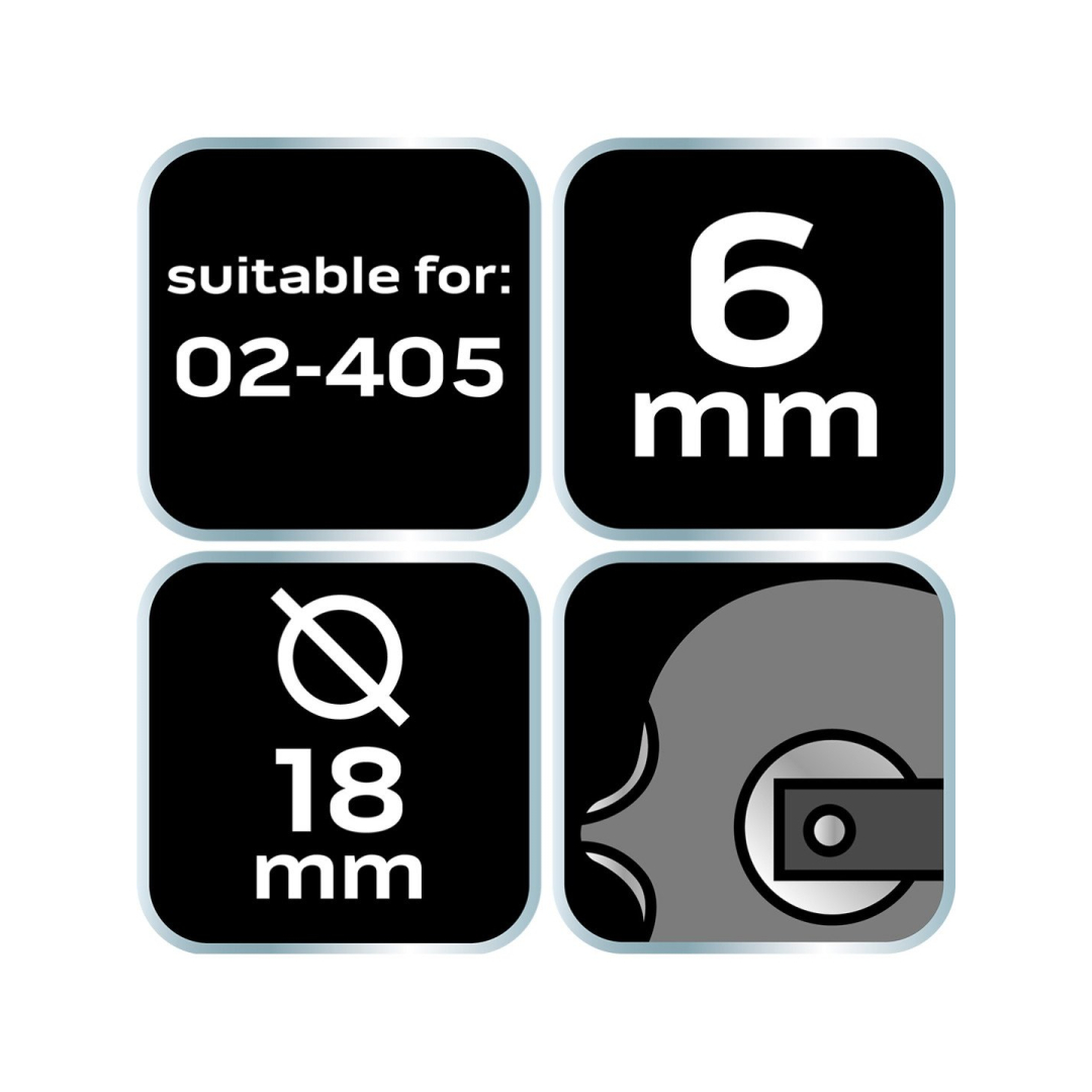 02-405 pjaustytuvo pjovimo ratas, 6 vnt. 3 02-405 pjaustytuvo pjovimo ratas, 6 vnt. 3