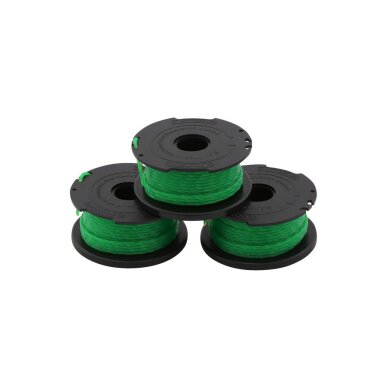 10 m ritė ir valas trimeriams 2,0 mm (3 vnt. pakuotė), A6486-XJ, Black&Decker