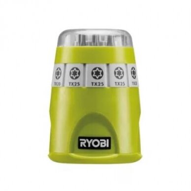 10 žvaigždutės formos suktuvo antgalių komplektas Ryobi RAK10TSD 10 žvaigždutės formos suktuvo antgalių komplektas Ryobi RAK10TSD