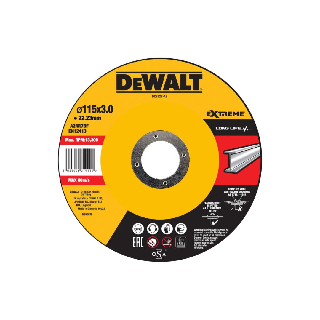 115 x3 mm pjovimo diskas metalui EXTREME