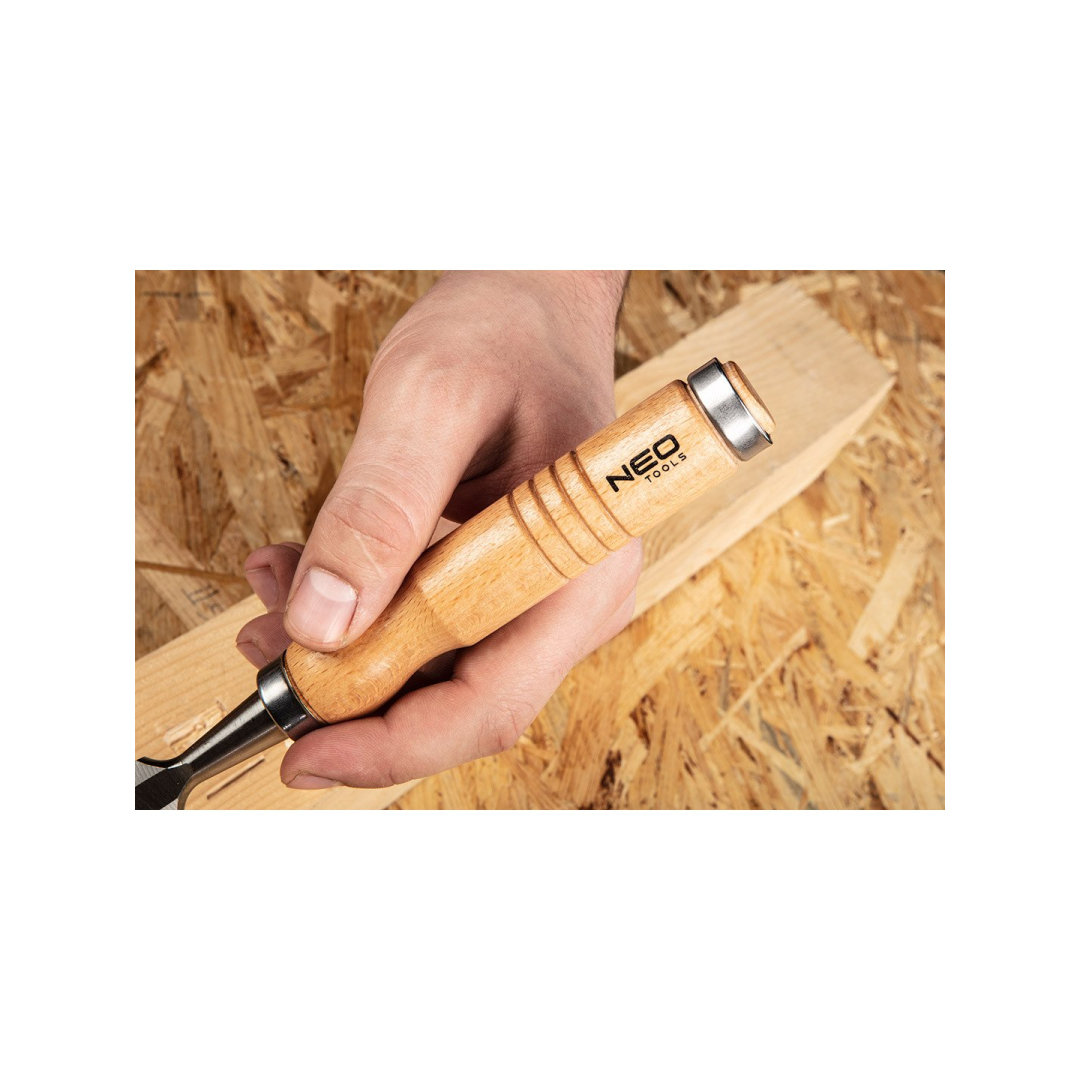 12 mm kaltas, CRV, medinė rankena 1 12 mm kaltas, CRV, medinė rankena 1