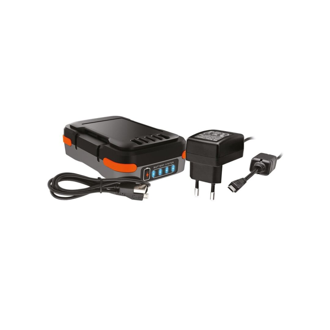12 V 1,5 Ah USB akumuliatorius Black&Decker