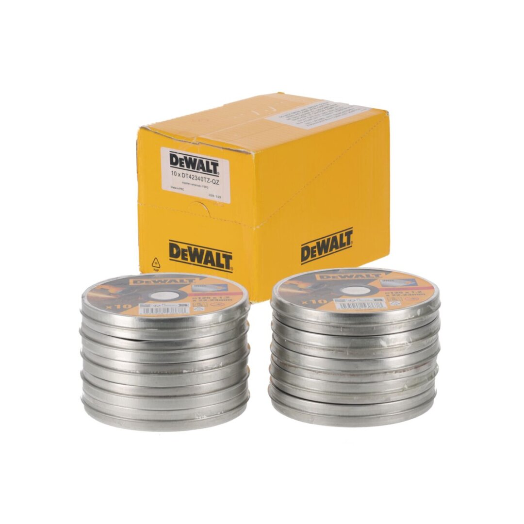 125 x 1,2 mm Pjovimo diskelis, 10vnt Skardinėje