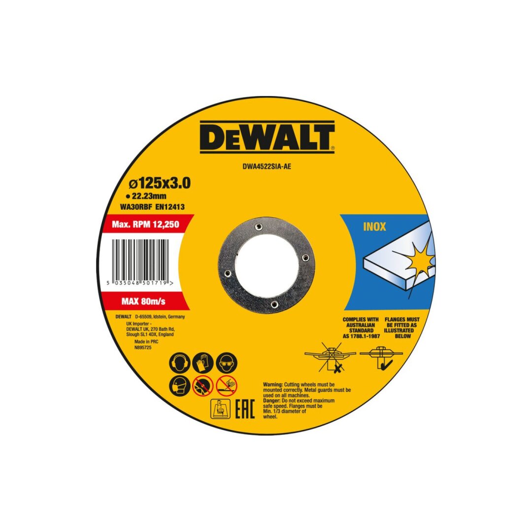 125 x3 x22 Nerūdijančio plieno pjovimo diskas T27