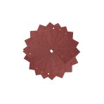 120G šlifavimo popierius 115X115 25 vnt. pakuotėje1/4 SHEET