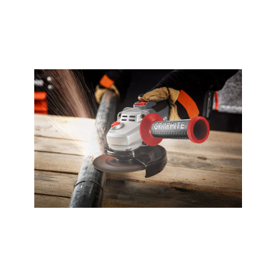 Akum. bešepetėlinis kampinis šlifuoklis GRAPHITE 58GE142, 18V (be akum. ir krov.) 5 Akum. bešepetėlinis kampinis šlifuoklis GRAPHITE 58GE142, 18V (be akum. ir krov.) 5
