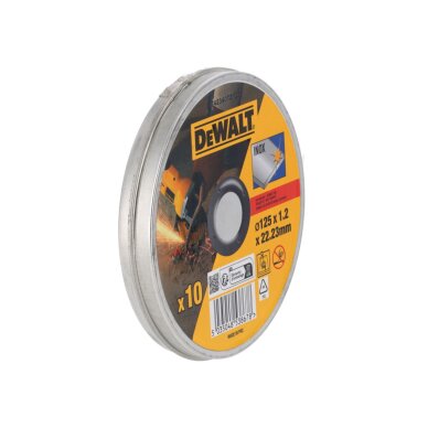 125 x 1,2 mm Pjovimo diskelis, 10vnt Skardinėje 4 125 x 1,2 mm Pjovimo diskelis, 10vnt Skardinėje 4