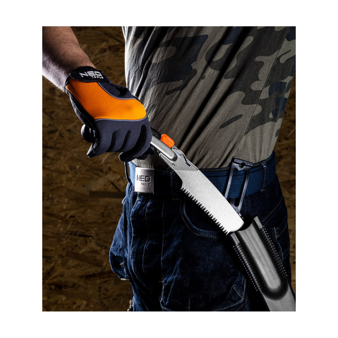 13" sodo pjūklas, tiesus, 7 TPI, su dangteliu 2