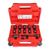 13 dalių smūginių galvučių rinkinys MILWAUKEE SHW 1/2"