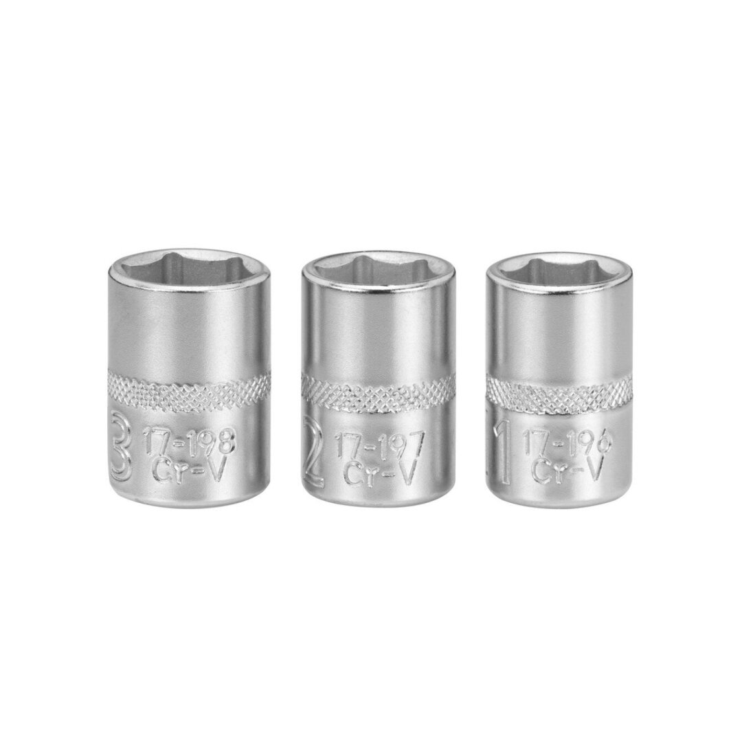 1/4 galvičių komplektas 11-12-13mm 4