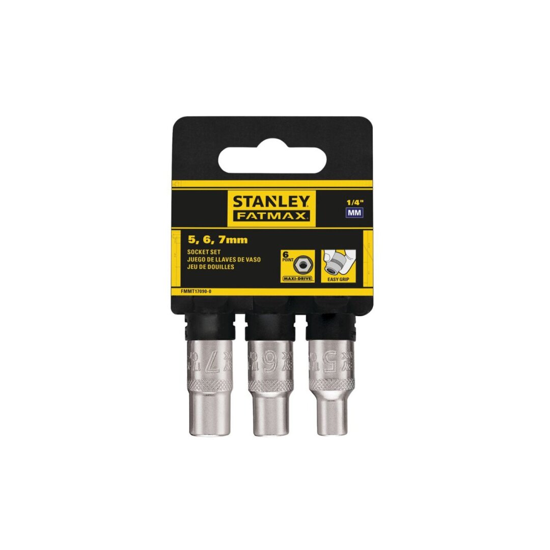 1/4 galvičių komplektas 5-6-7mm