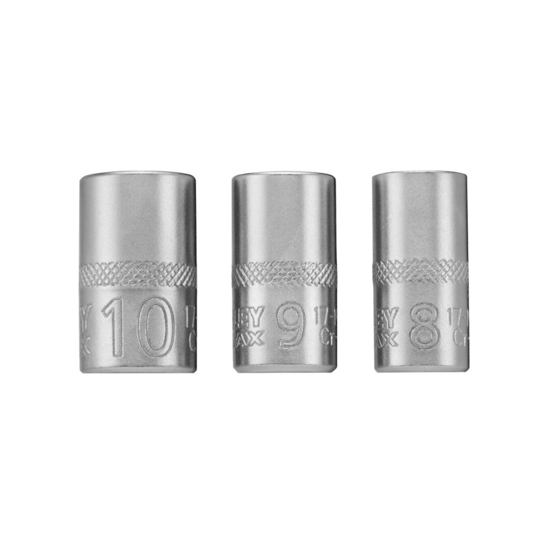 1/4 galvičių komplektas 8-9-10mm 3