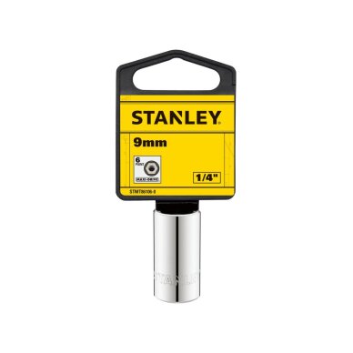 1/4 Šešiakampė galvutė 9 mm 3