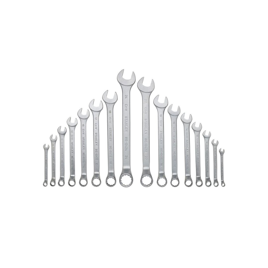 16vnt. Kombinuotu veržliarakčių rinkinys 1 16vnt. Kombinuotu veržliarakčių rinkinys 1