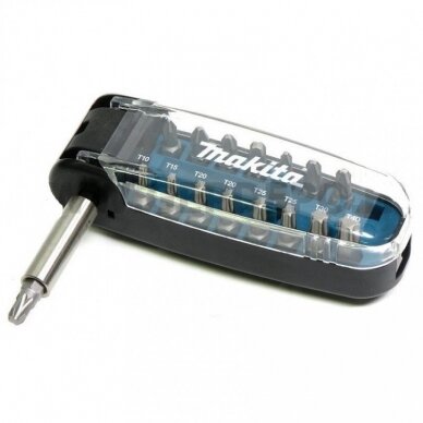 17 dalių sukimo antgalių komplektas MAKITA P-79778 17 dalių sukimo antgalių komplektas MAKITA P-79778