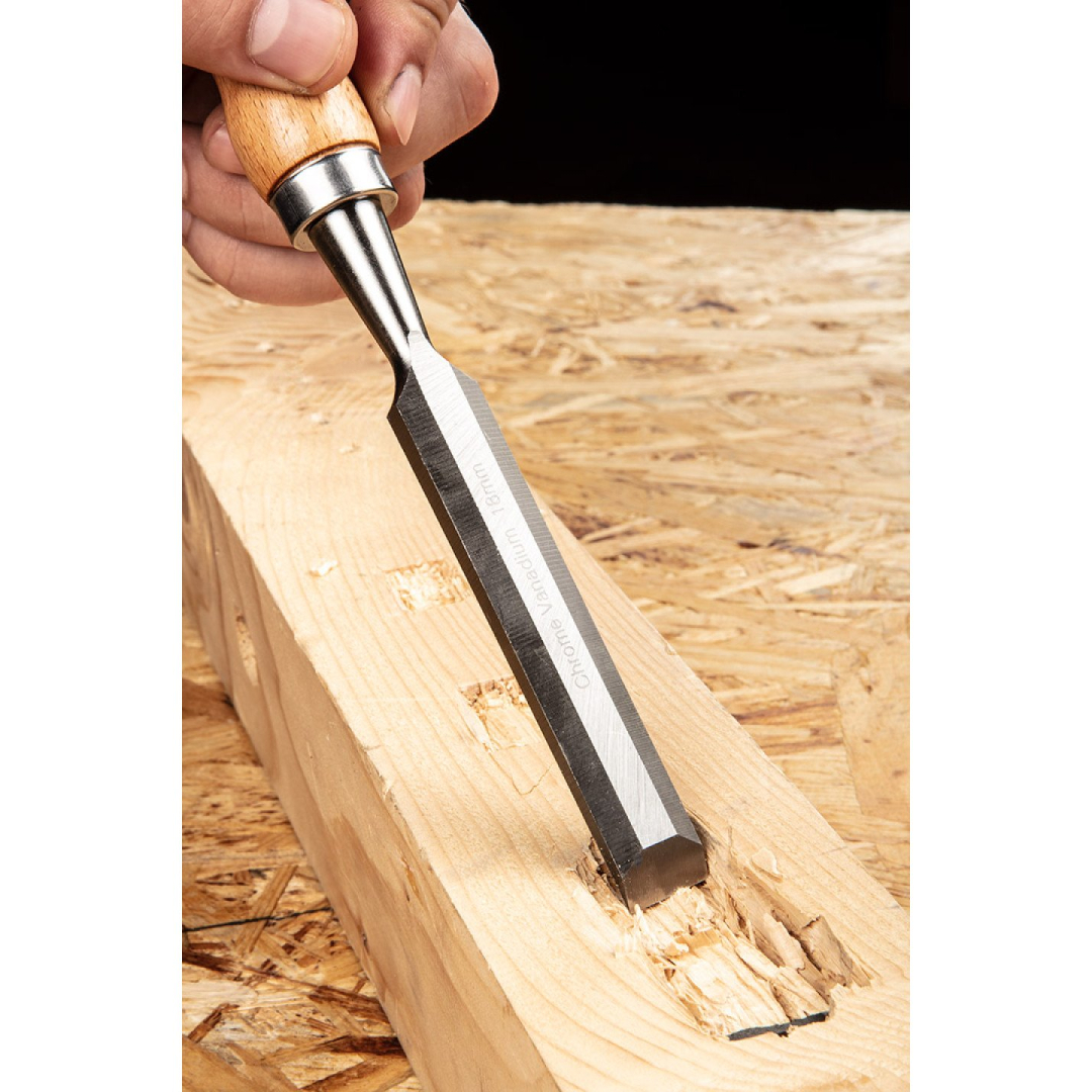 18 mm kaltas, CRV, medinė rankena 2 18 mm kaltas, CRV, medinė rankena 2