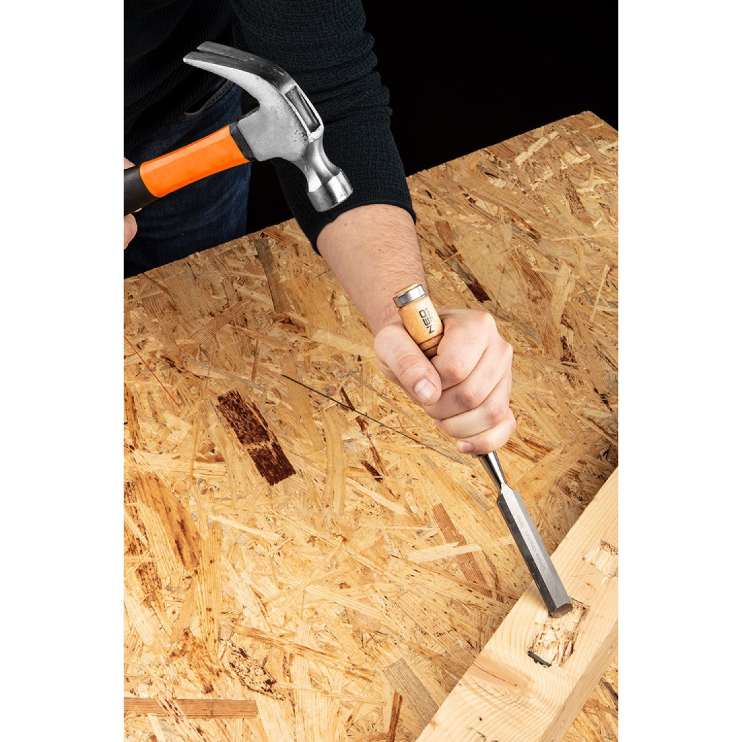 18 mm kaltas, CRV, medinė rankena 4