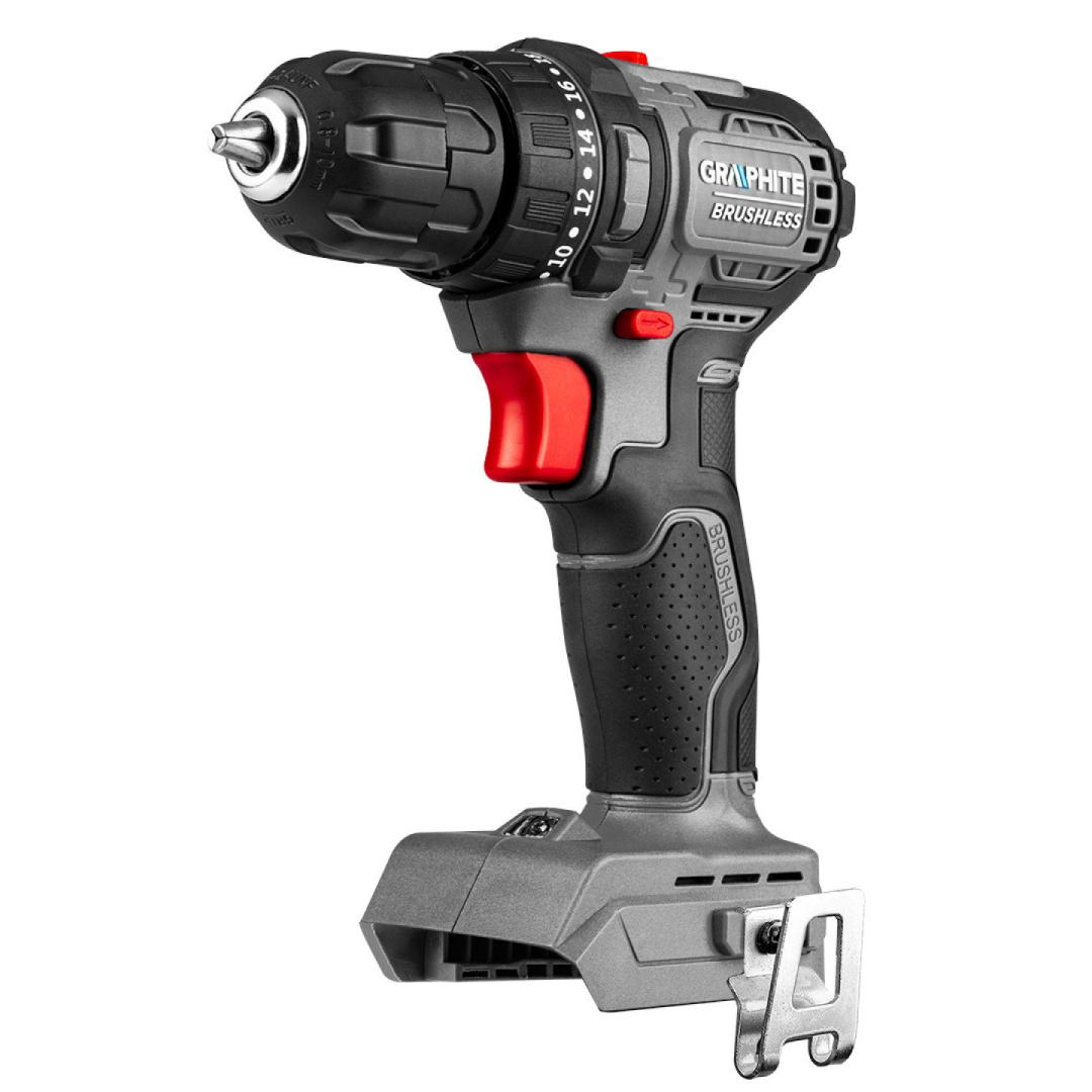 18 V bešepetėlinis gręžtuvas / gręžtuvas, 10 mm griebtuvas, kompaktiškas, „Energy+“, be akumuliatoriaus 6