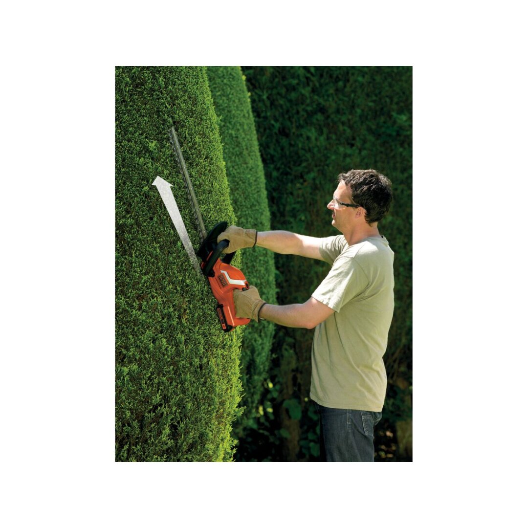 18 V ličio jonų gyvatvorių žirklės 45 cm 2,0 Ah, GTC1845L20-QW, 1 X 2AH, Black&Decker 1