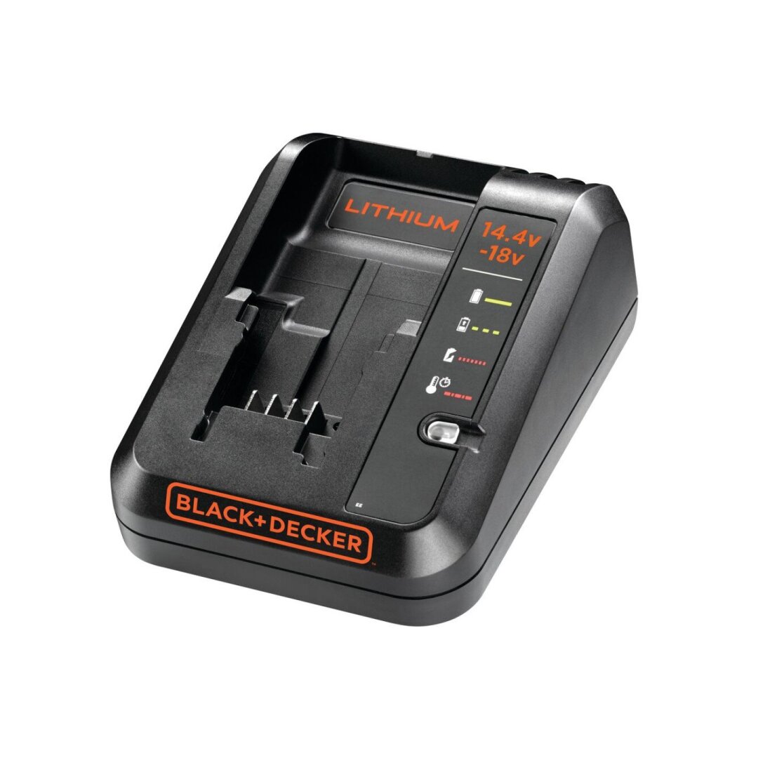 18 V ličio Li-Ion 1 A įkroviklis Black&Decker 18 V ličio Li-Ion 1 A įkroviklis Black&Decker