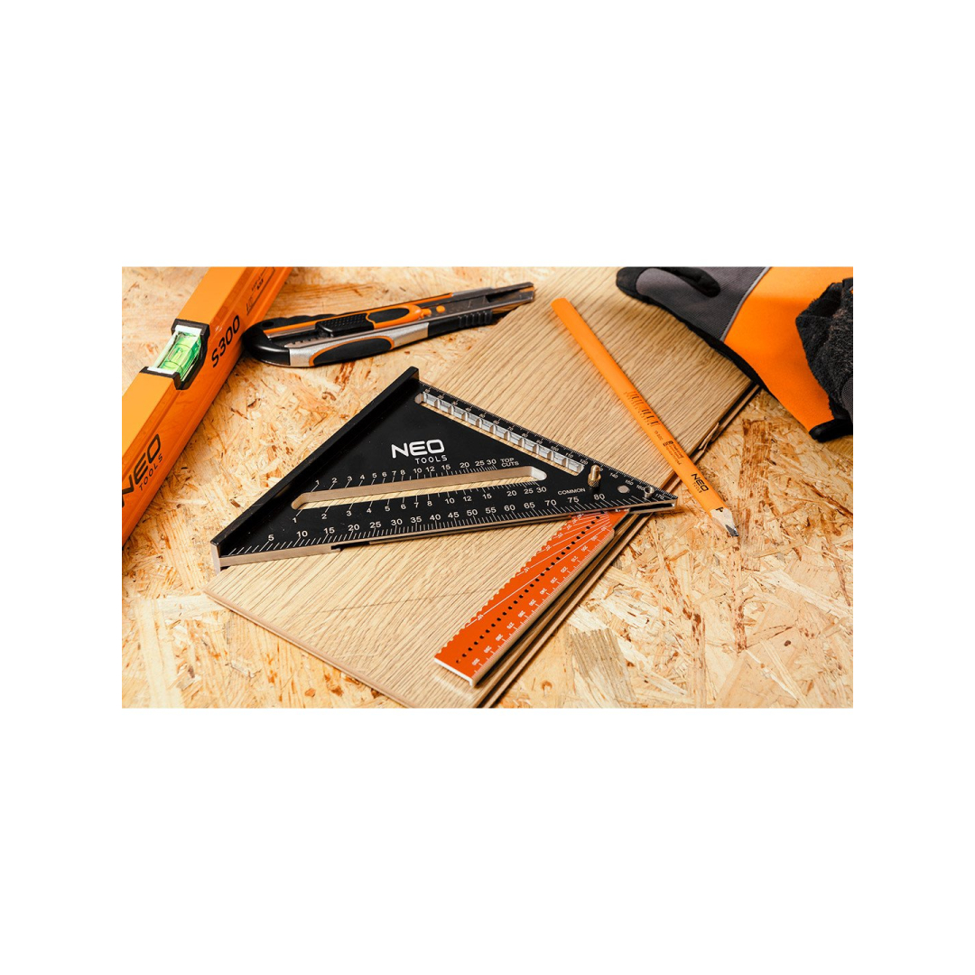 185 mm aukščio NEO nuožulnusis kūgis su liniuote 1