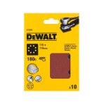 180G šlifavimo popierius 115X115 10 vnt. pakuotėje1/4 SHEET