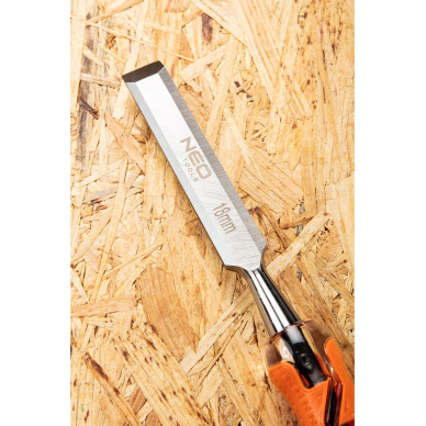 18 mm kaltas, CRV, 2 komponentų rankena 2 18 mm kaltas, CRV, 2 komponentų rankena 2