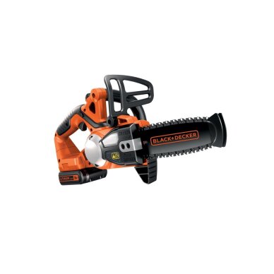 18 V 2,0 Ah grandininis pjūklas su ličio jonų akumuliatoriumi, 20 cm pjovimo juosta, GKC1820L20-QW, 1 X 2AH, Black&Decker