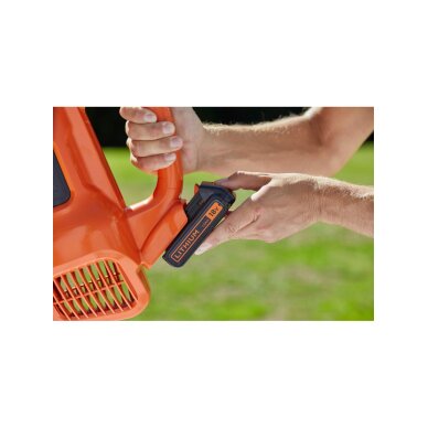 18 V ašinis pūstuvas su 2 Ah baterija. 1 A įkroviklis., BCBL200L-QW, 1 X 2AH, Black&Decker 5
