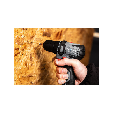 18 V bešepetėlinis gręžtuvas / gręžtuvas, 10 mm griebtuvas, kompaktiškas, „Energy+“, be akumuliatoriaus 4