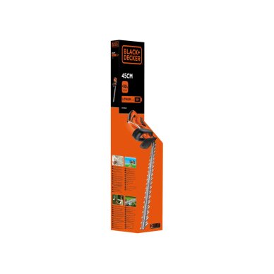 18 V ličio jonų gyvatvorių žirklės 45 cm 2,0 Ah, GTC1845L20-QW, 1 X 2AH, Black&Decker 3 18 V ličio jonų gyvatvorių žirklės 45 cm 2,0 Ah, GTC1845L20-QW, 1 X 2AH, Black&Decker 3