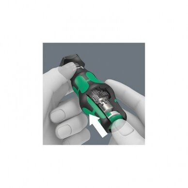 19 dalių atsuktuvų rinkinys WERA KK Turbo 1 5 19 dalių atsuktuvų rinkinys WERA KK Turbo 1 5