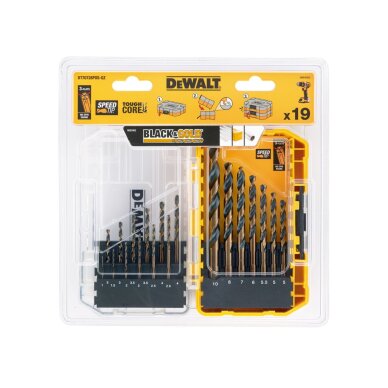 19 dalių Grąžtų rinkinys 2