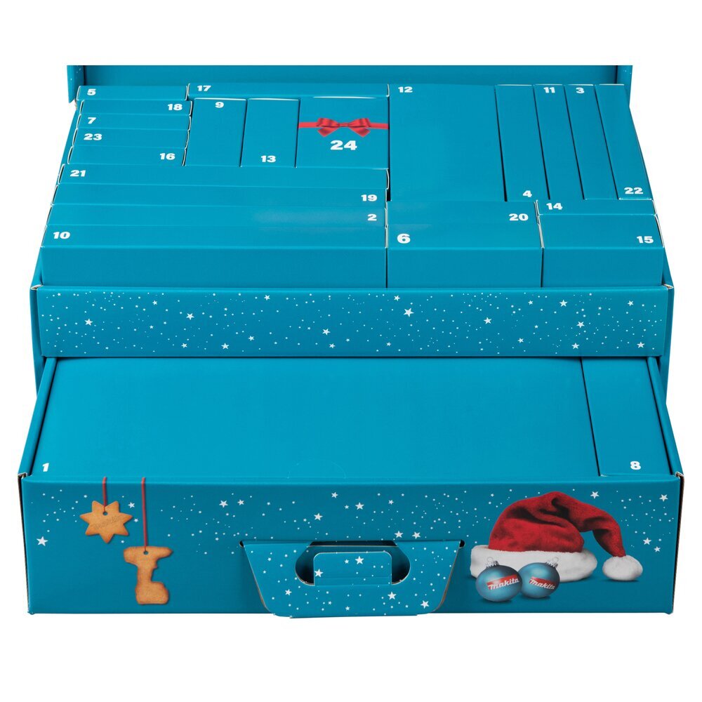 2025 metų advento kalendorius Makita P-84816 4