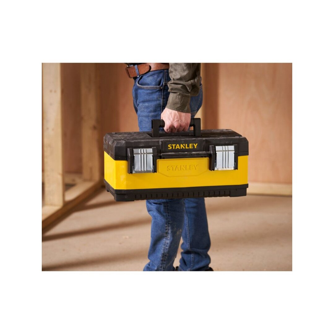 20" Dėžė įrankiams geltona 3