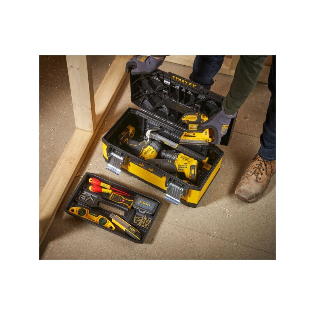 20" Dėžė įrankiams geltona 6