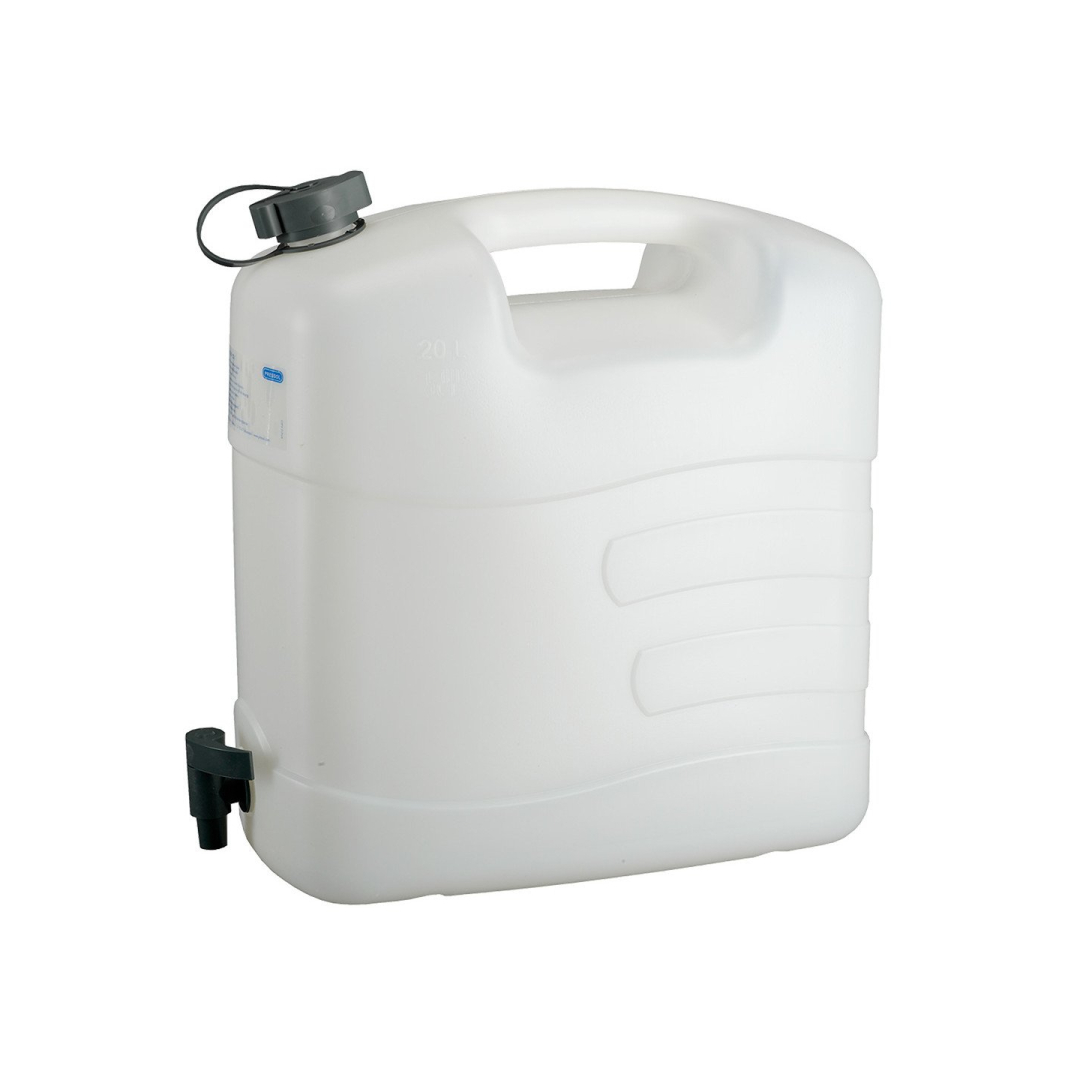 20 l kanistras vandeniui su čiaupu