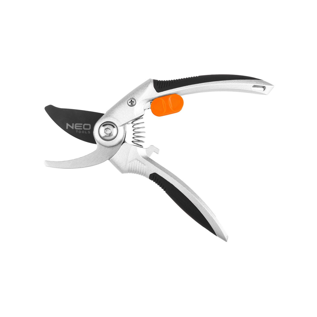 210 mm apein kirpimo žirklės, iki 20 mm diapaz, alium, TPR guma dengta rank 1 210 mm apein kirpimo žirklės, iki 20 mm diapaz, alium, TPR guma dengta rank 1