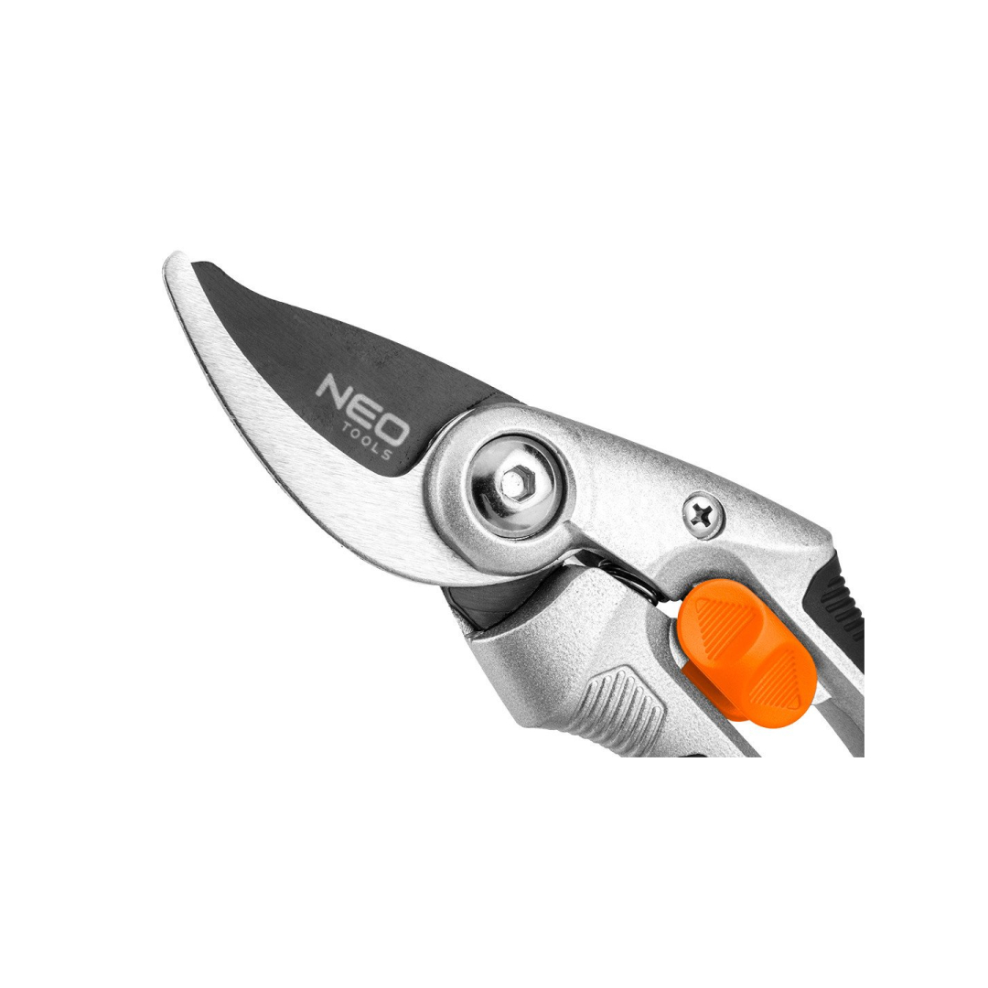 210 mm apein kirpimo žirklės, iki 20 mm diapaz, alium, TPR guma dengta rank 2