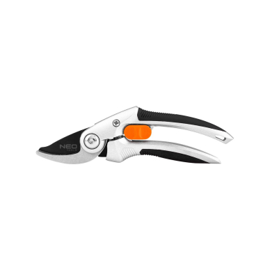 210 mm apein kirpimo žirklės, iki 20 mm diapaz, alium, TPR guma dengta rank 210 mm apein kirpimo žirklės, iki 20 mm diapaz, alium, TPR guma dengta rank