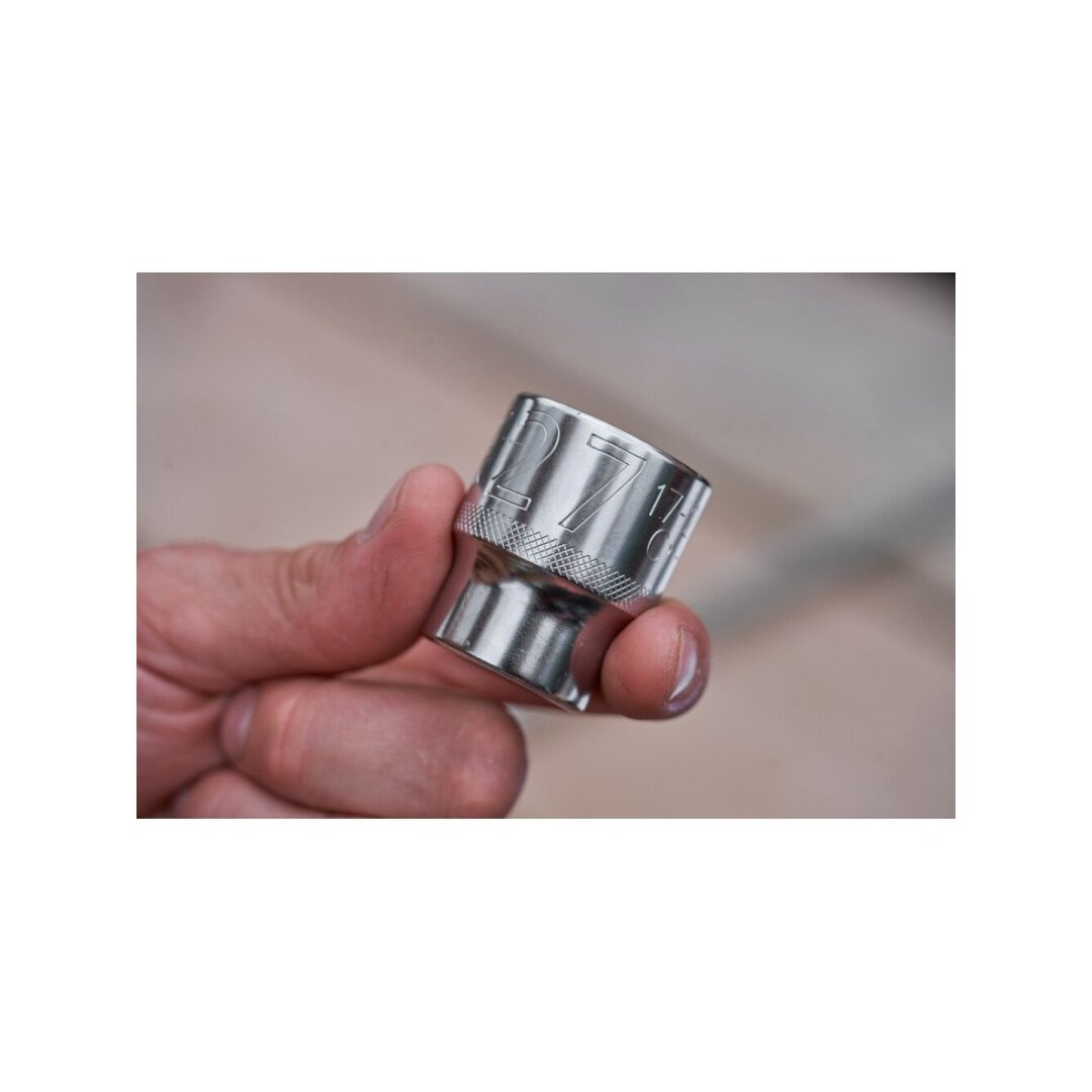 22 vnt Terkšlės ir galvičių rinkinys  3/8" 5