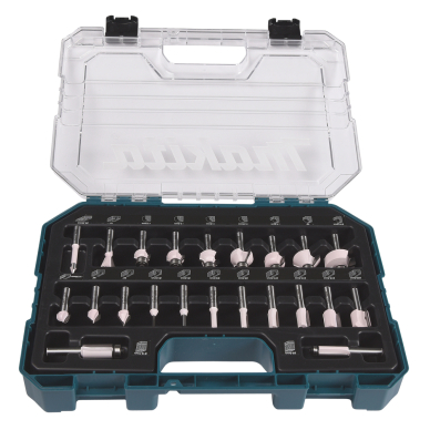 Frezų rinkinys Makita D-74778, 22 vnt. 3 Frezų rinkinys Makita D-74778, 22 vnt. 3