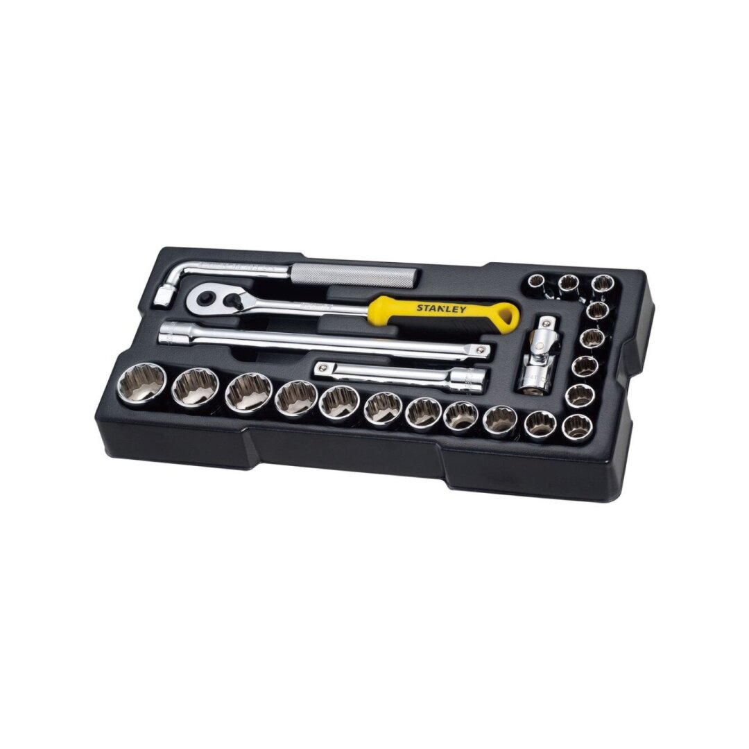 23vnt 1/2" 12PT Galvučių kompletas