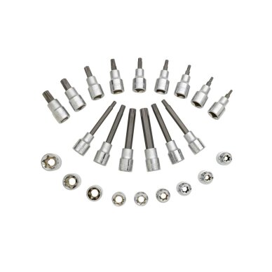 24vnt 1/2" Galvučių kompletas 6 24vnt 1/2" Galvučių kompletas 6