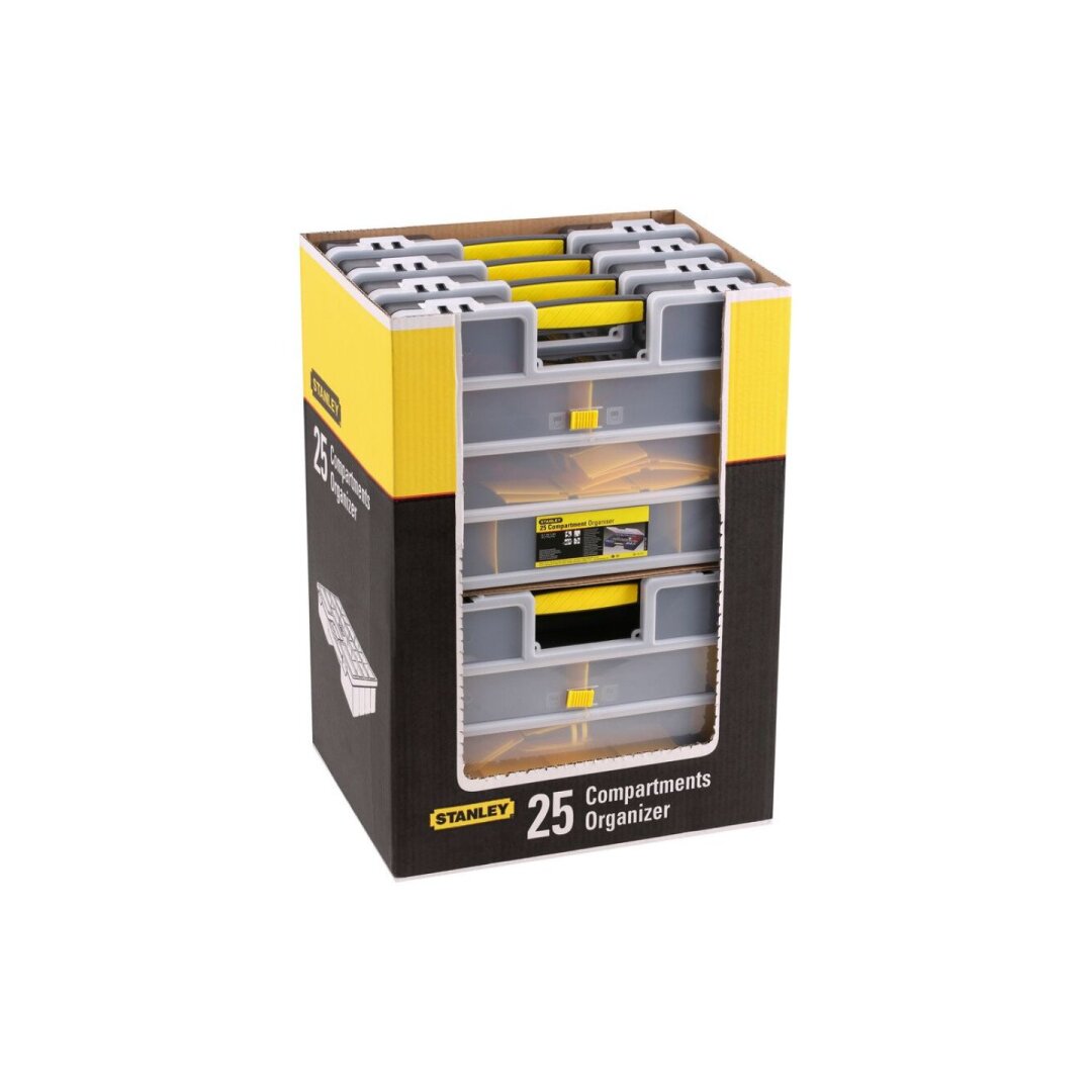 25 skyrių Organaizeris 8x46x33,5 cm 2