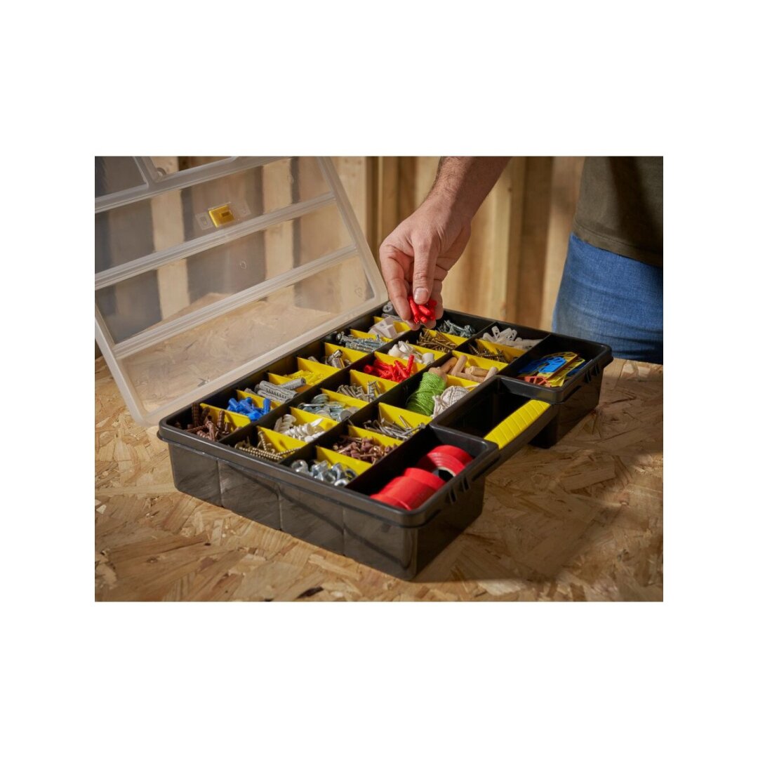 25 skyrių Organaizeris 8x46x33,5 cm 4