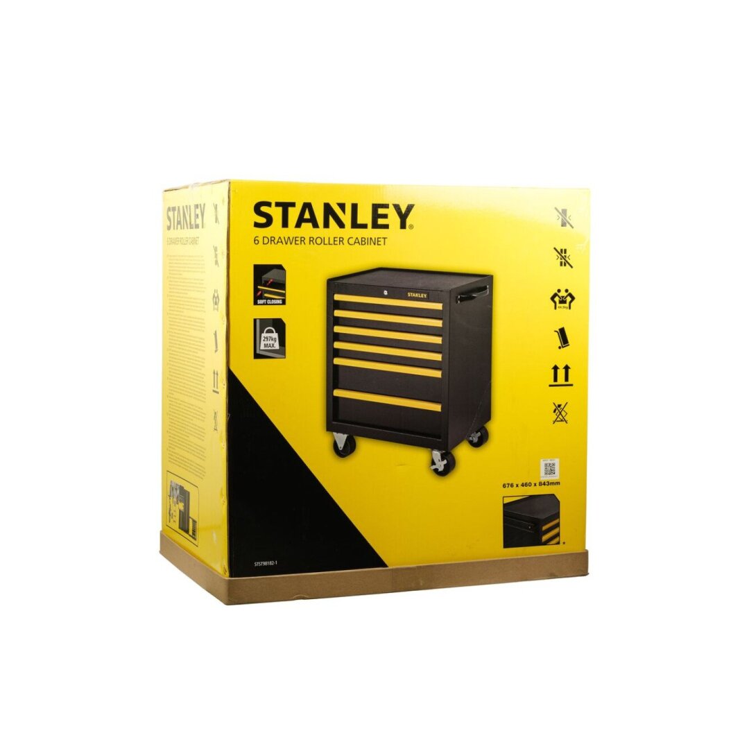 26" 6 stalčių Įrankių vežimėlis 2