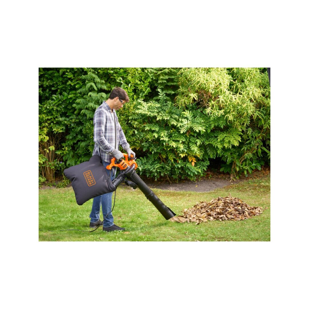 2600 W laidinis pūstuvas-siurblys, BEBLV260-QS, Black&Decker 4