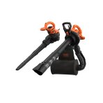 2900 W laidinis nugaros kuprinės tipo pūstuvas-siurblys, BEBLV290-QS, Black&Decker