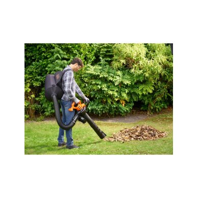 2900 W laidinis nugaros kuprinės tipo pūstuvas-siurblys, BEBLV290-QS, Black&Decker 3